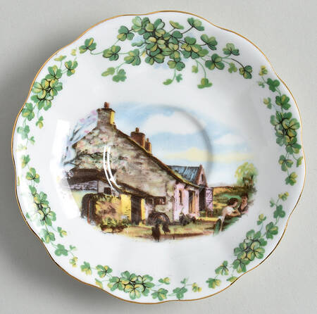 Traditional British Songs Saucer for Footed Cup