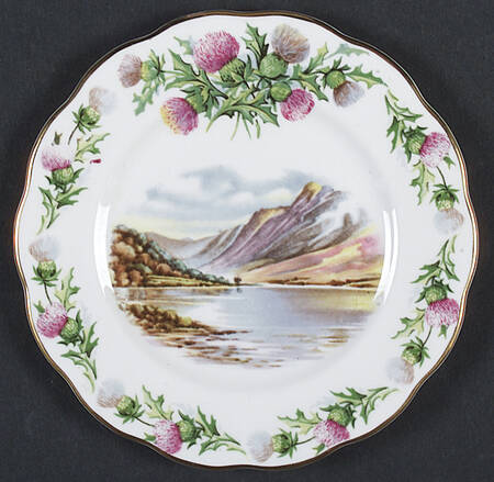 Traditional British Songs Bread & Butter Plate