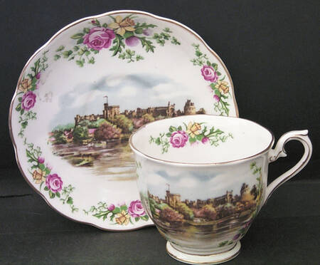 Traditional British Songs Footed Cup & Saucer Set