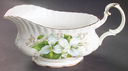 Trillium Gravy Boat