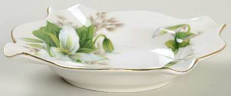 Trillium 4" Square Ashtray