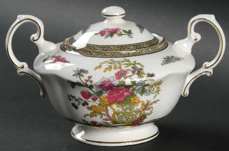 Tree of Kashmir Sugar Bowl & Lid