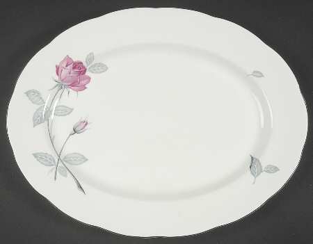Trent Rose 13" Oval Serving Platter