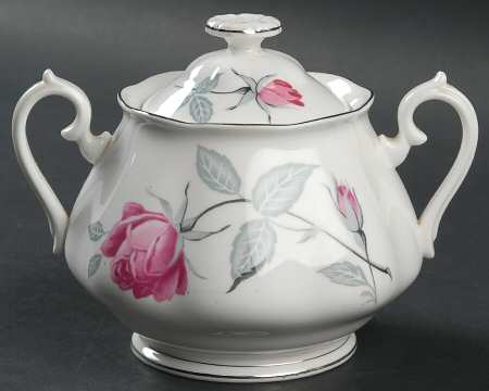 Trent Rose Sugar Bowl & Lid