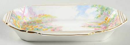 Tulip Rectangular Sweet Meat Dish