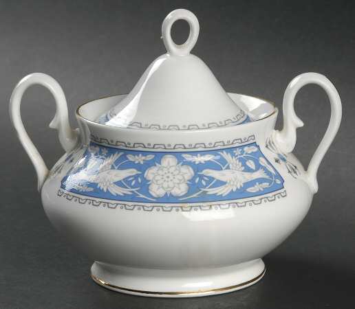 Tudor Rose Sugar Bowl & Lid