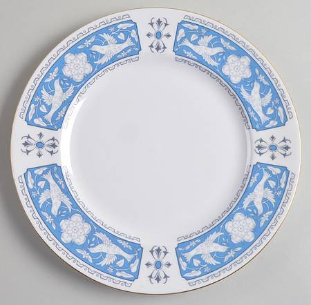 Tudor Rose Salad Plate