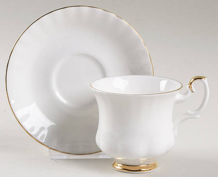 Val D'Or Footed Demitasse Cup and Saucer