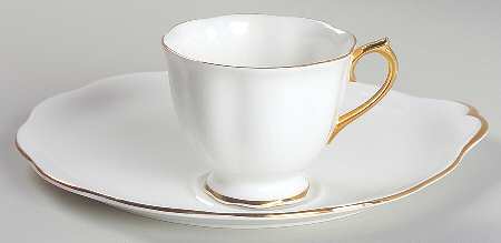 Val D'Or Snack Plate & Cup Set