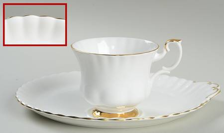 Val D'Or Snack Plate & Cup Set