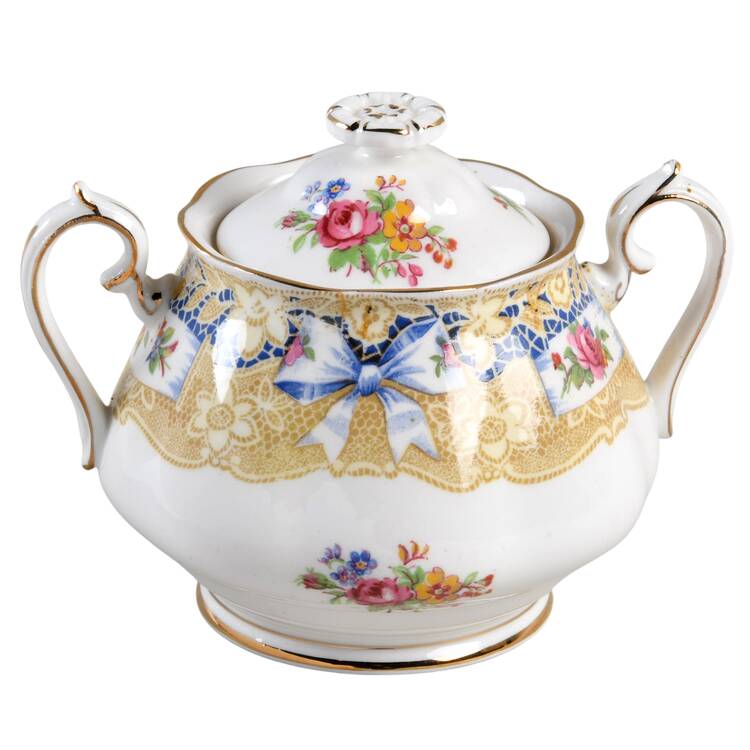 Valentine Sugar Bowl & Lid