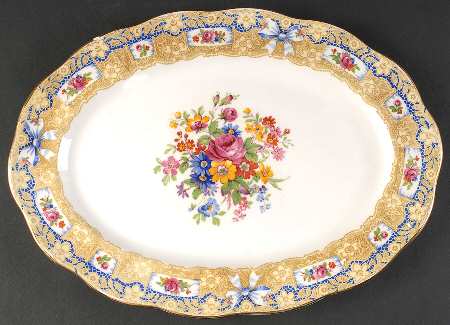 Valentine 13" Oval Serving Platter