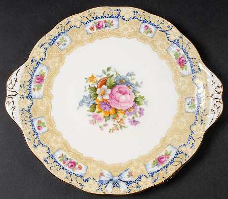 Valentine Handled Cake Plate