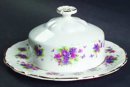 Violetta Round Covered Butter