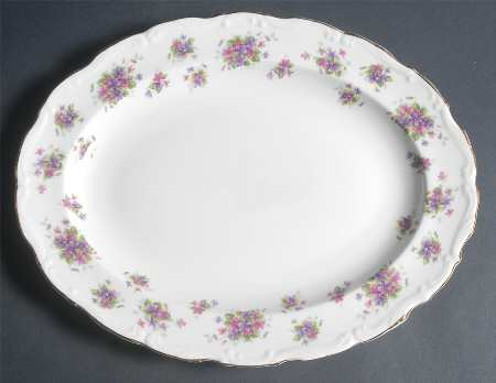 Violetta 13" Oval Serving Platter