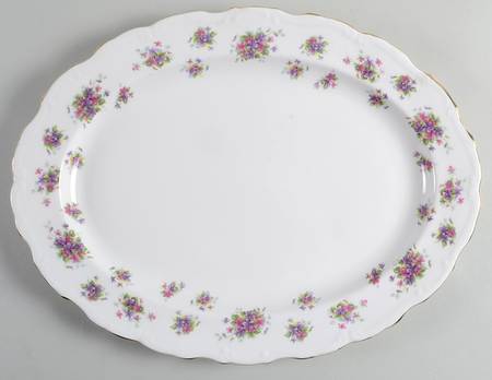 Violetta 16" Oval Serving Platter