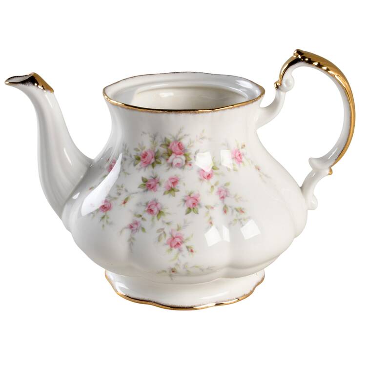 Victoriana Rose (Elizabeth Shape) Teapot No Lid