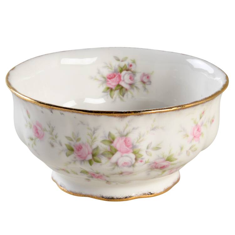 Victoriana Rose (Elizabeth Shape) Open Sugar Bowl