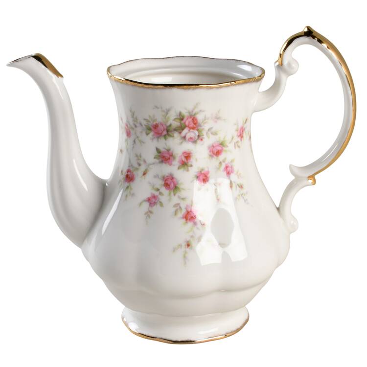 Victoriana Rose (Elizabeth Shape) Coffee Pot No Lid