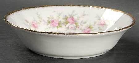Victoriana Rose (Elizabeth Shape) Fruit/Dessert (Sauce) Bowl