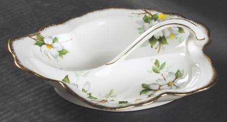 White Dogwood (Brushed Gold Grim 2-Part Relish