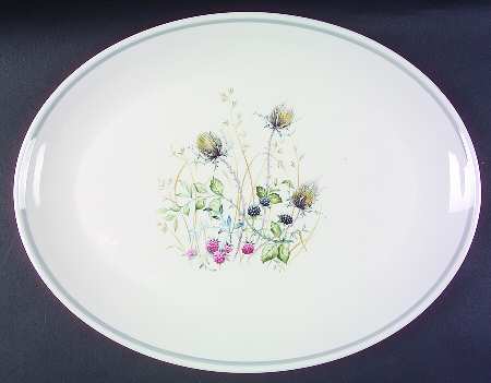 Wild Briar 16" Oval Serving Platter by Royal Albert