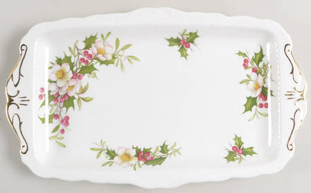 Winter Garden Large Sandwich Tray