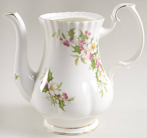 Winter Garden Coffee Pot No Lid