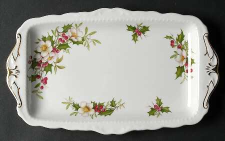 Winter Garden Large Sandwich Tray