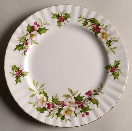 Winter Garden Salad Plate
