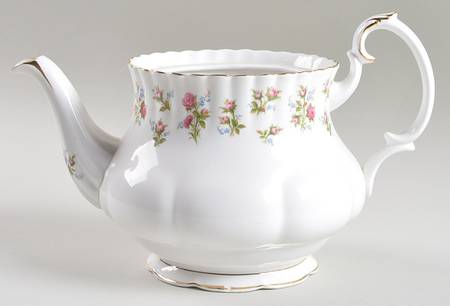 Winsome (White Background) Teapot No Lid