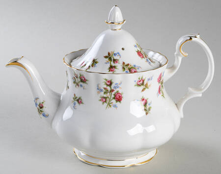 Winsome (White Background) Mini Teapot & Lid by Royal Albert