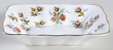 Winsome (White Background) Rectangular Sweet Meat Dish