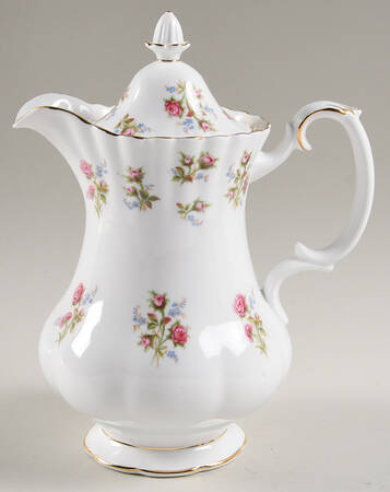 Winsome (White Background) Hot Water Jug & Lid