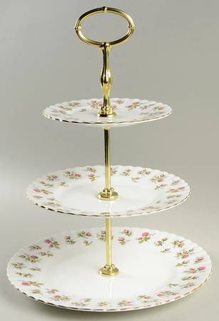 Winsome (White Background) 3-Tiered Serving Tray (DP, SP, BB)