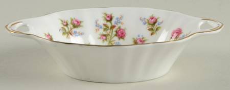 Winsome (White Background) Oval Sweet Meat Dish