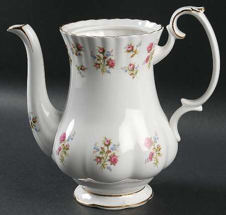 Winsome (White Background) Small Coffee Pot No Lid