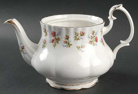Winsome (White Background) Small Teapot No Lid