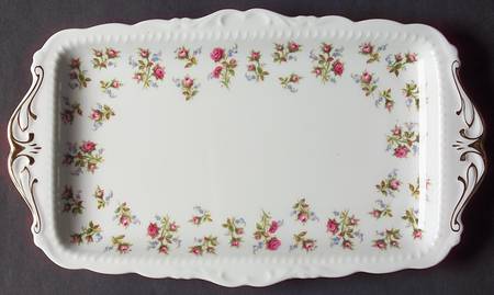 Winsome (White Background) Large Sandwich Tray