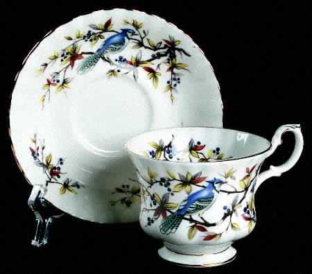 Woodland Series Footed Cup & Saucer Set