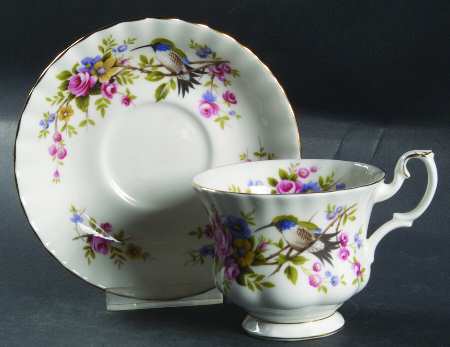 Woodland Series Footed Cup & Saucer Set