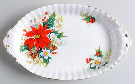 Yuletide (Fluted and Ribbed) Tray for Mini Creamer & Open Sugar