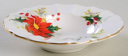 Yuletide (Fluted and Ribbed) Small Ashtray