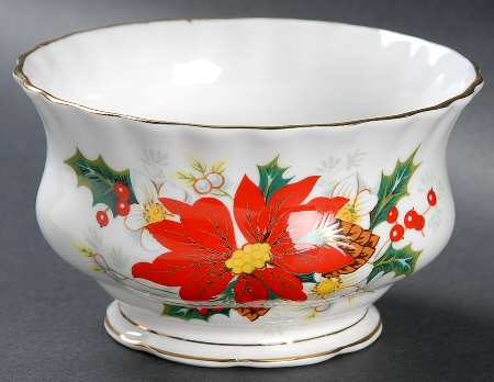 Yuletide (Fluted and Ribbed) Mini Open Sugar Bowl