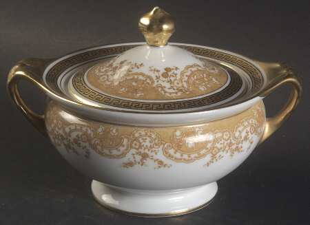 Chantilly Sugar Bowl & Lid