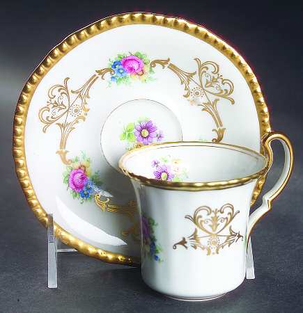 Chatham Flat Demitasse Cup & Saucer Set