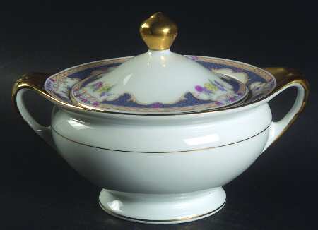 Corona Sugar Bowl & Lid