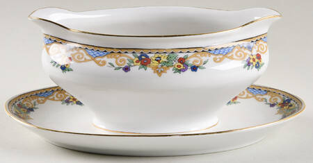 Fairmount Gravy Boat with Attached Underplate