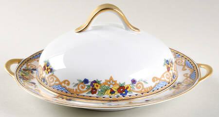 Fairmount Round Covered Butter