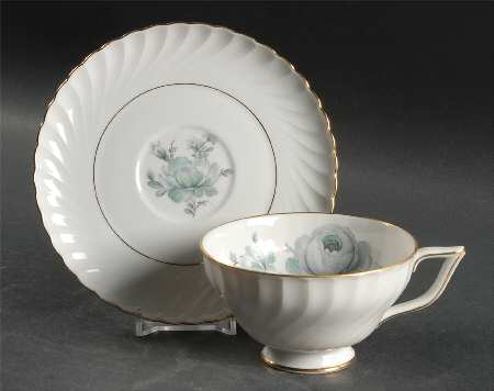 First Love Footed Cup & Saucer Set